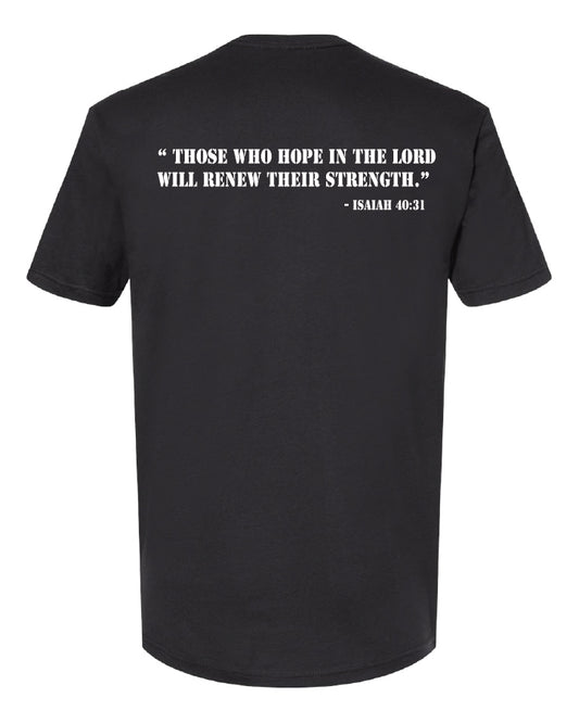Isaiah 40:31 Unisex Cotton T-shirt - emPower