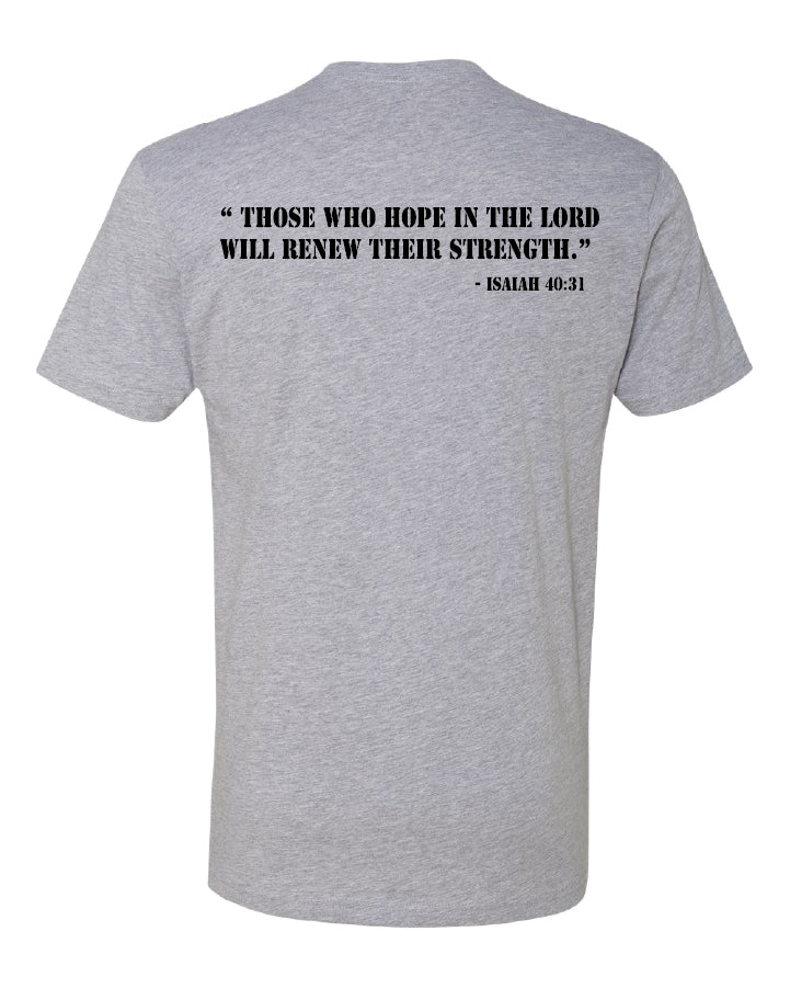Isaiah 40:31 Unisex Cotton T-shirt - emPower