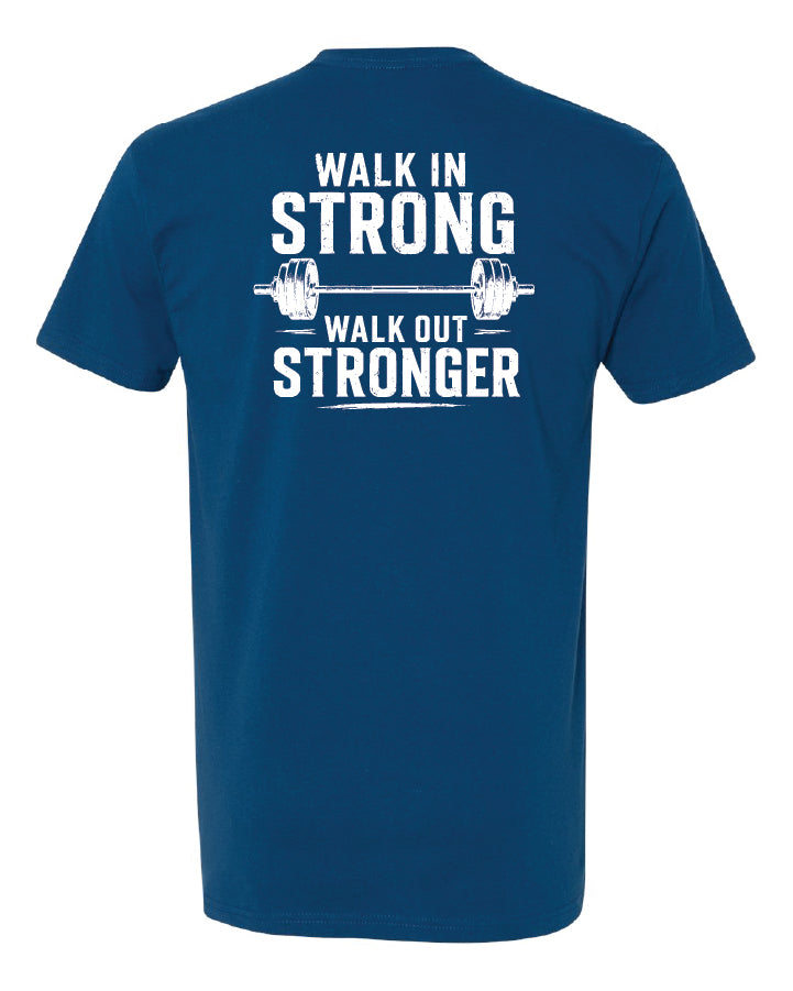 Walk out stronger Unisex Cotton T-shirt - emPower