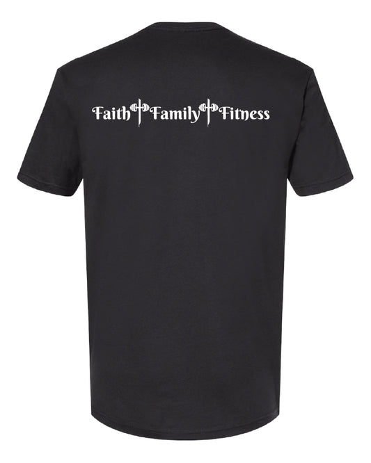Faith, Family, Fitness Unisex Cotton T-shirt - emPower