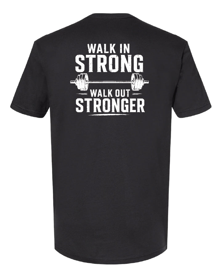 Walk out stronger Unisex Cotton T-shirt - emPower