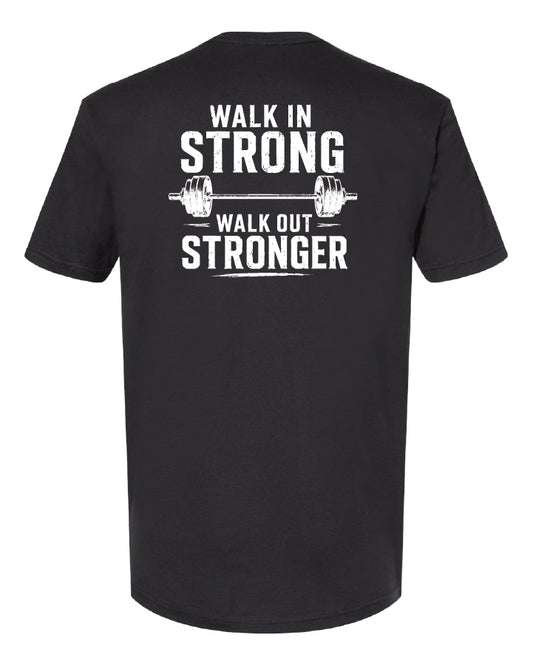 Walk out stronger Unisex Cotton T-shirt - emPower