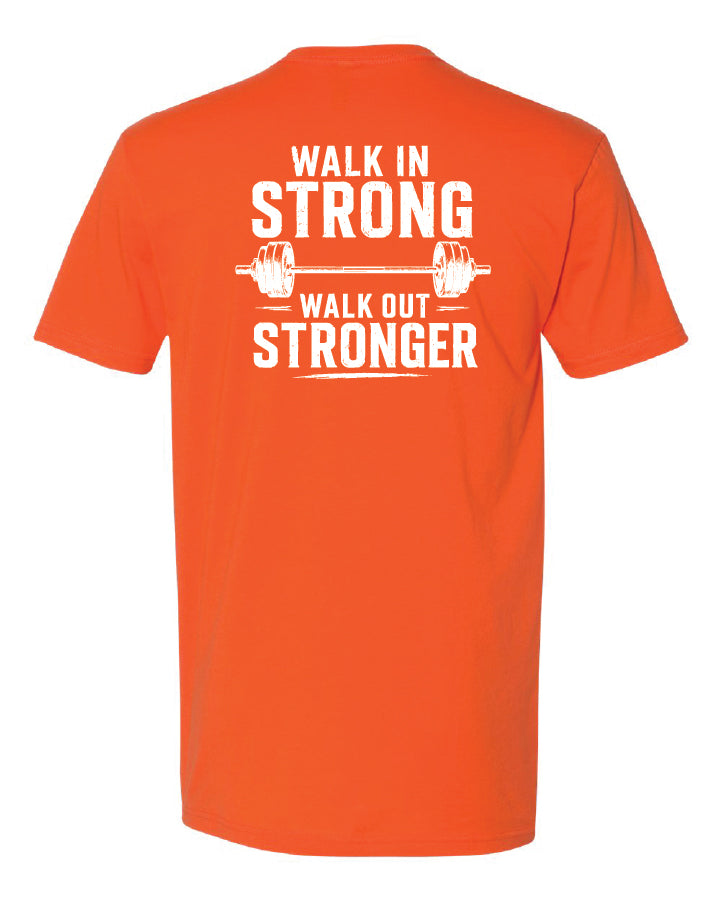 Walk out stronger Unisex Cotton T-shirt - emPower