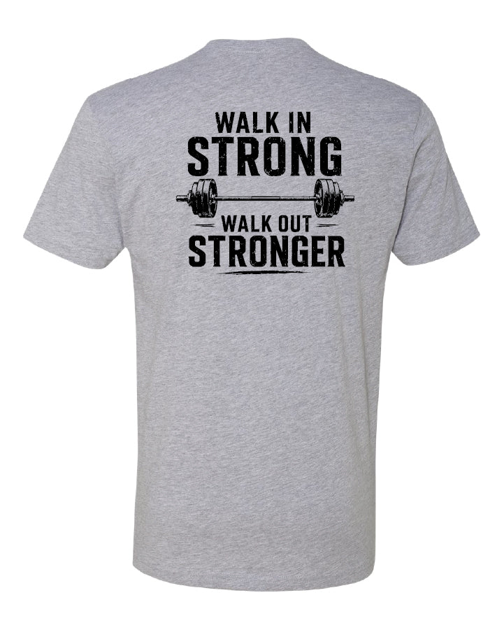 Walk out stronger Unisex Cotton T-shirt - emPower