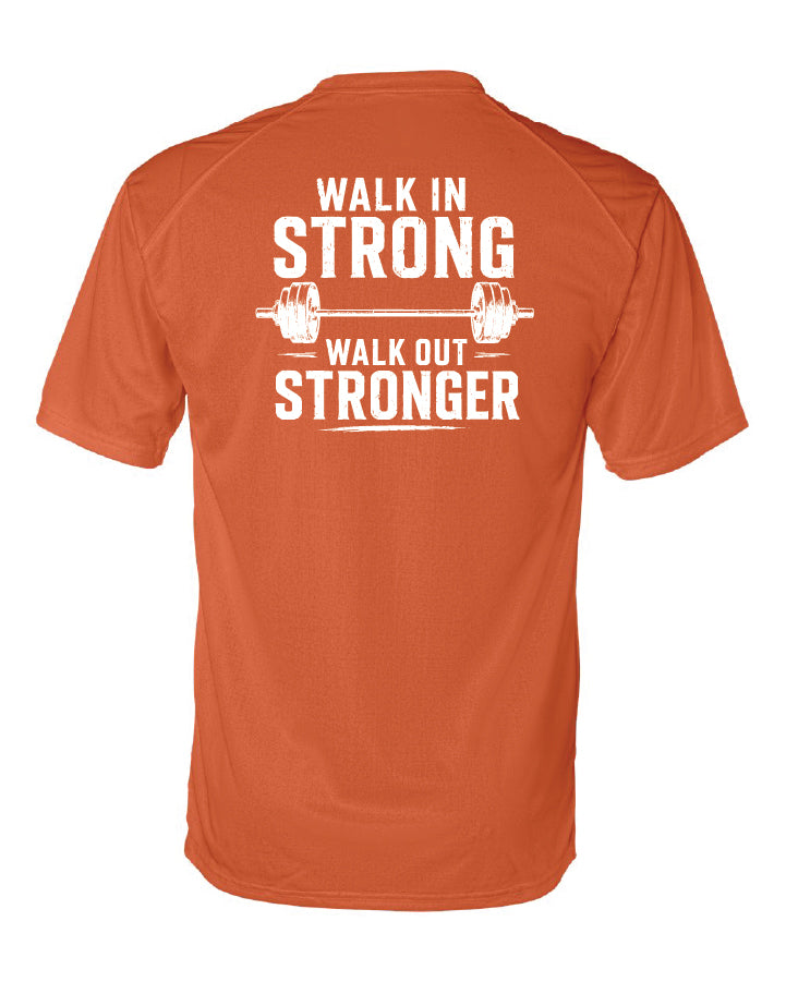 Walk out stronger Unisex Performance T-shirt - emPower