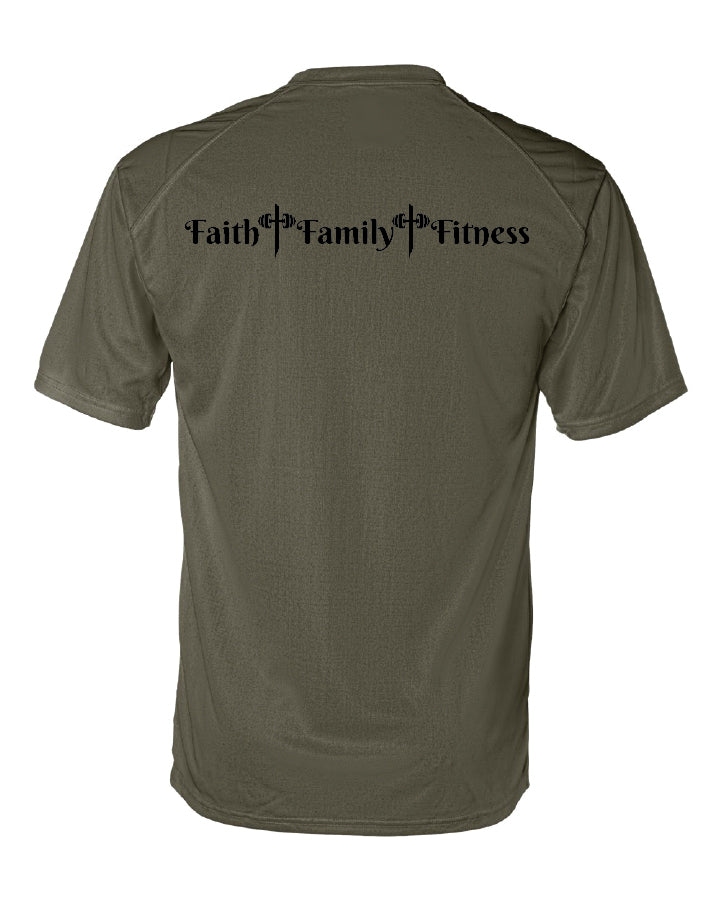 Faith, Family, Fitness Unisex Performance T-shirt - emPower