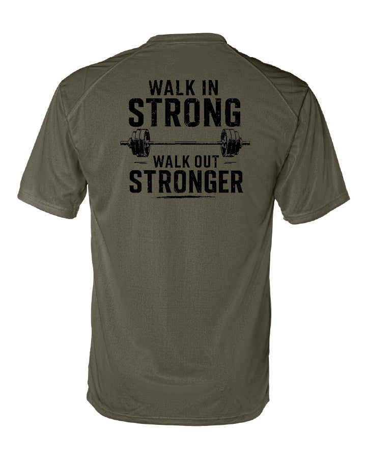 Walk out stronger Unisex Performance T-shirt - emPower