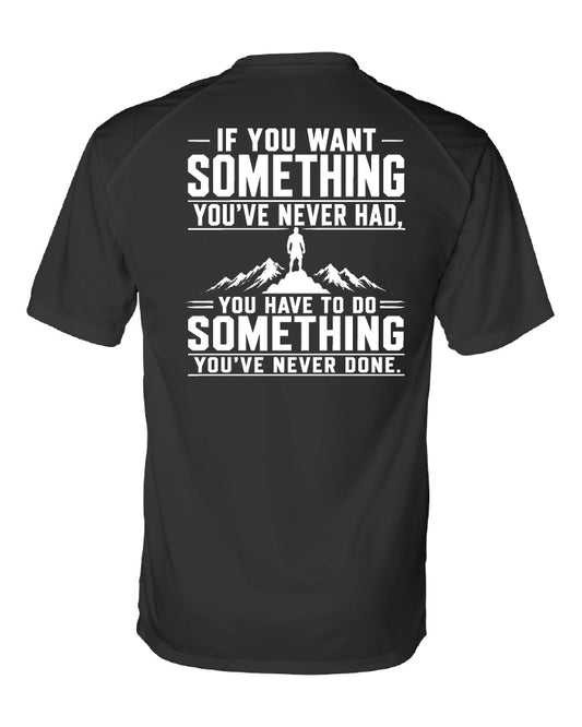 Do something Unisex Performance T-shirt - emPower