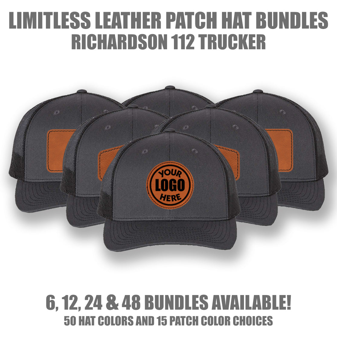 Limitless Leather Patch Hat Bundle